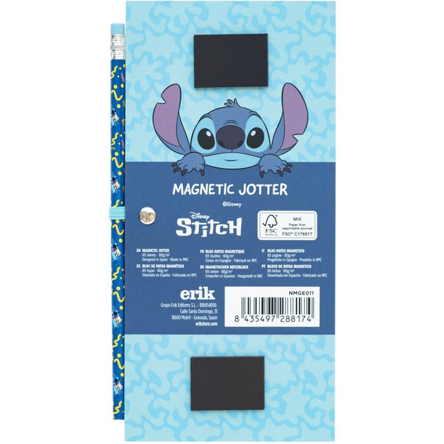 Bloc notas magnetico Stitch Disney