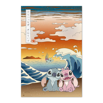Poster Japon Angel 38 Stitch Disney