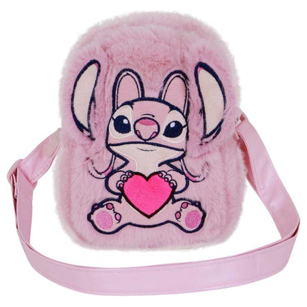 Bolso peluche Corazon Angel Stitch Disney
