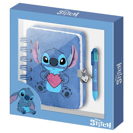 Diario peluche Boligrafo Stitch Disney