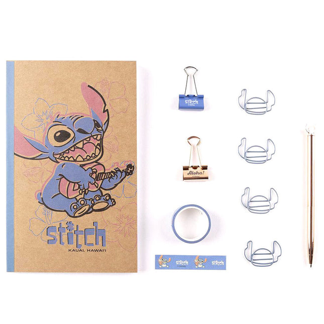 Set papeleria Stitch Disney
