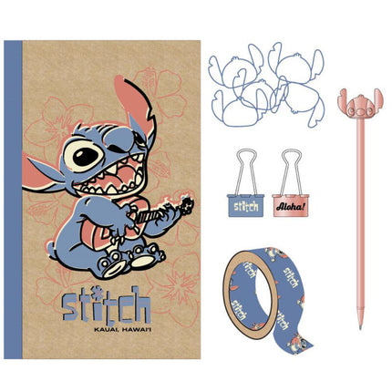 Set papeleria Stitch Disney