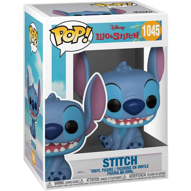 Figura POP Disney Lilo and Stitch Smiling Seated Stitch