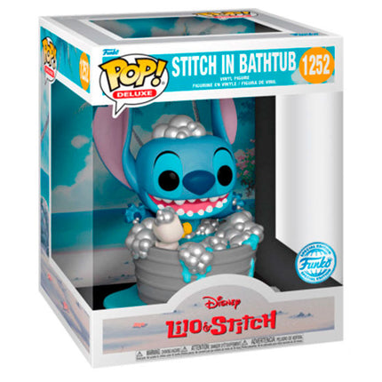 Figura POP Deluxe Disney Lilo Stitch Stitch in Bathtub Exclusive