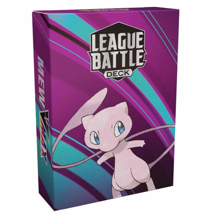 Blister Juego Cartas Coleccionables League Battle Mew VMax Pokemon espanol