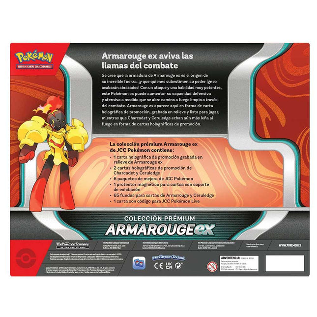 Blister cartas Armarouge Pokemon espanol