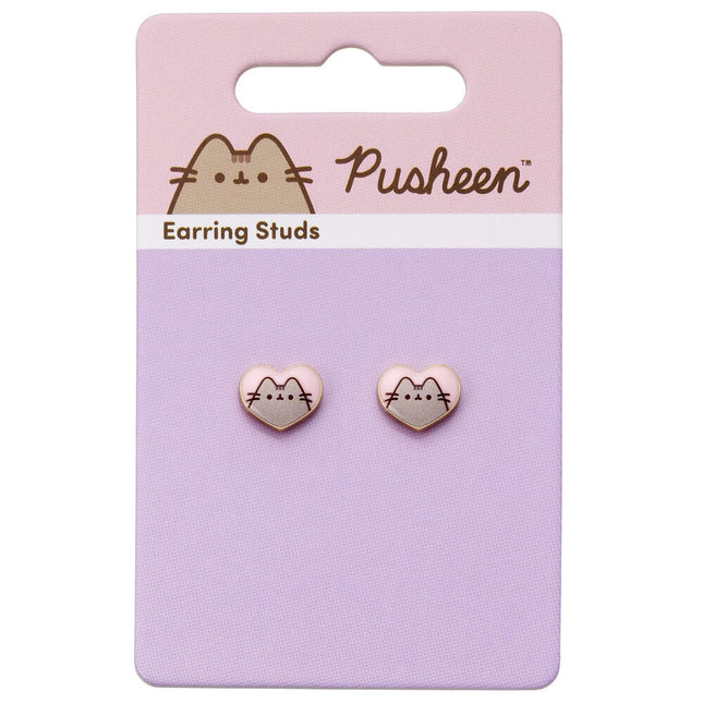 Pendientes Corazon Pusheen