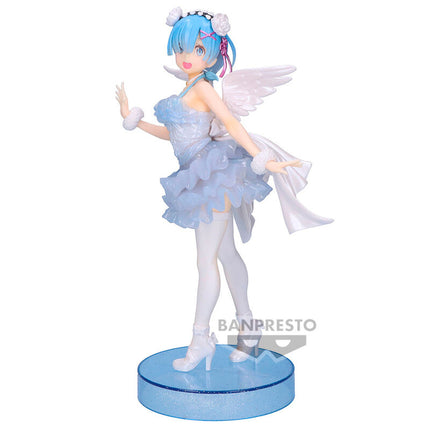 Figura Rem Clear Dressy Re Zero Starting Life in Another World 22cm