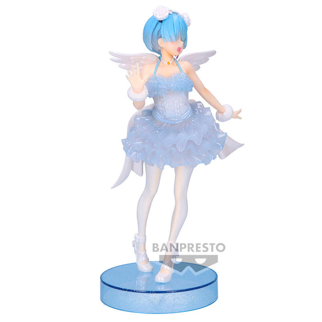 Figura Rem Clear Dressy Re Zero Starting Life in Another World 22cm