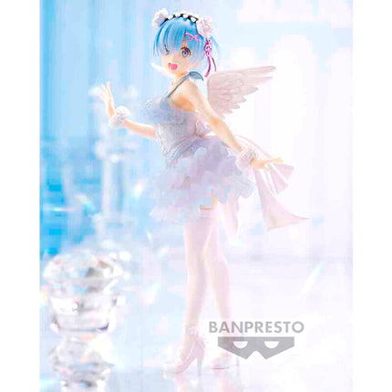 Figura Rem Clear Dressy Re Zero Starting Life in Another World 22cm