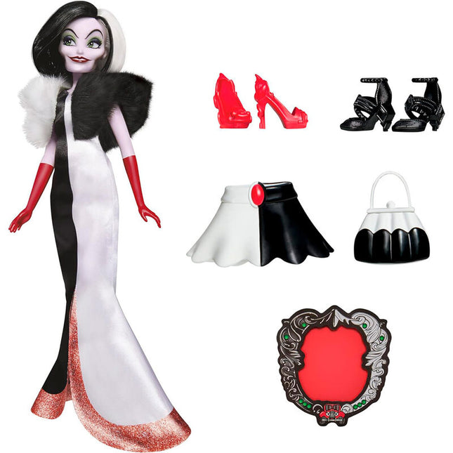 Muneca Cruella de Vil Villanas Disney 28cm