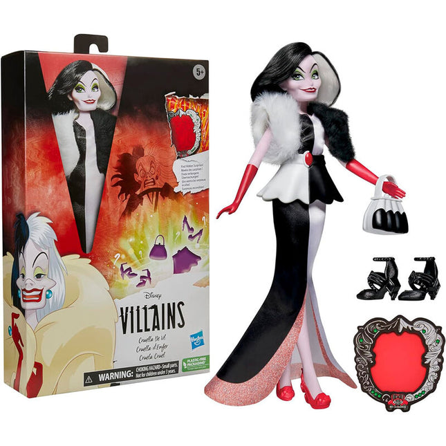 Muneca Cruella de Vil Villanas Disney 28cm