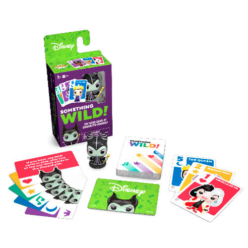Juego cartas Something Wild Villanas Disney Aleman Espanol Italiano
