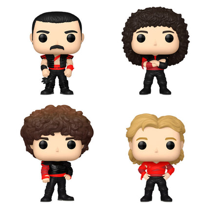 Blister 4 figuras POP Queen