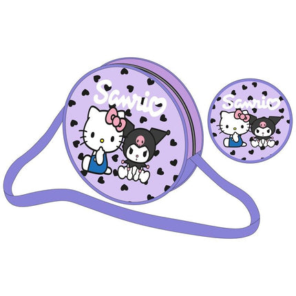 Bolso bandolera Kuromi Hello Kitty