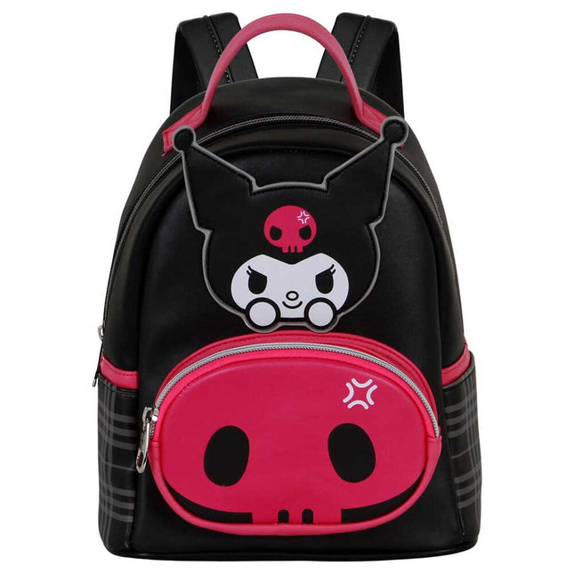 Mochila Skull Kuromi Hello Kitty and Friends 25cm