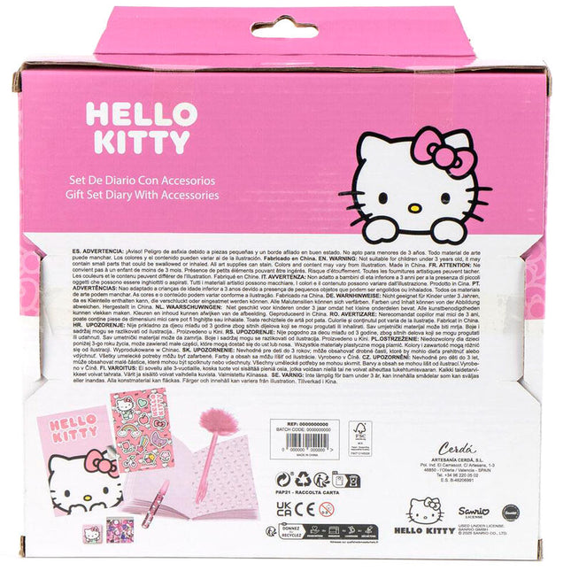 Blister Diario Hello Kitty