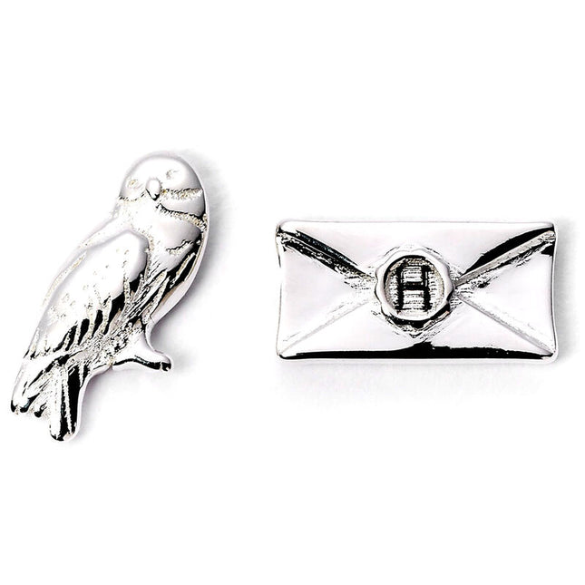 Pendientes Hedwig and Letter Harry Potter