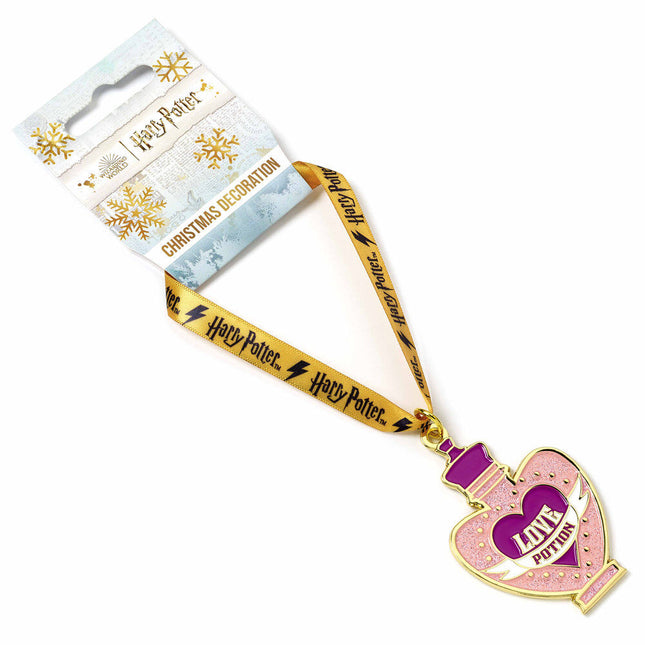 Adorno de Navidad Pocion de Amor Harry Potter