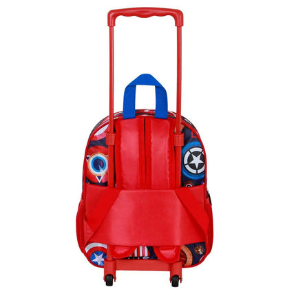 Trolley 3D Patriot Capitan America Marvel 34cm