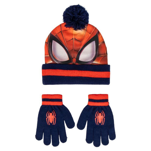 Set gorro y guantes Spiderman Marvel