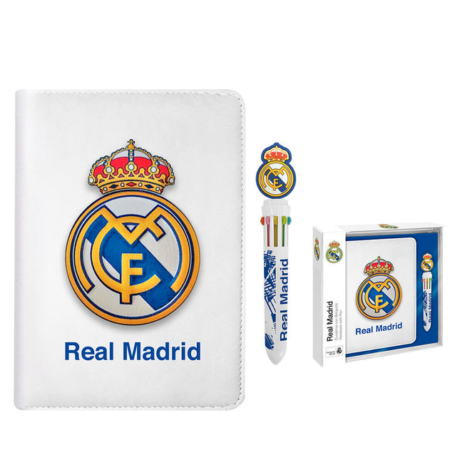 Cuaderno Boligrafo Real Madrid