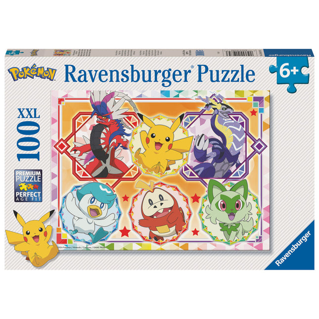 Puzzle Pokemon XXL100pzs