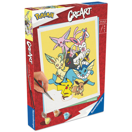 Kit de pintura CreArt Legendarios Pokemon adulto