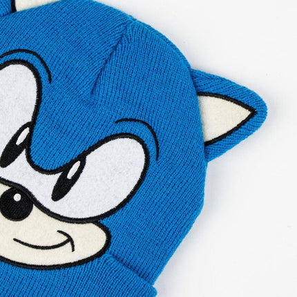 Set gorro y guantes Sonic The Hedgehog