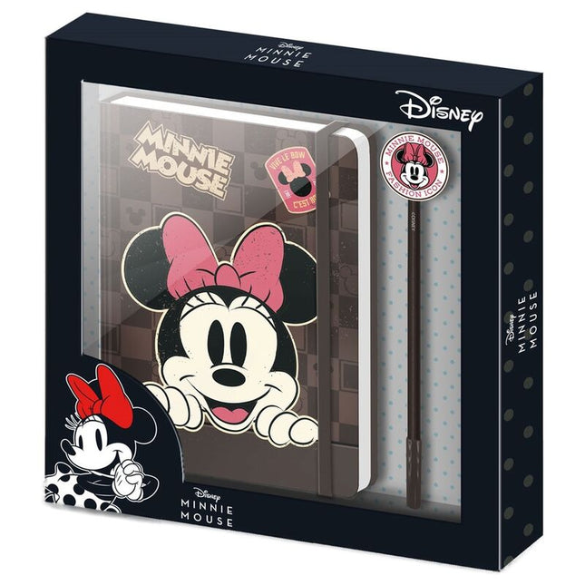 Set diario boligrafo Minnie Disney
