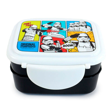 Sandwichera cubiertos Soldado Imperial Stormtrooper Star Wars