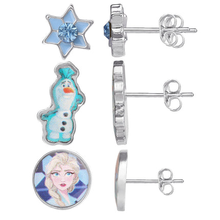Set 3 pares de pendientes Frozen Disney