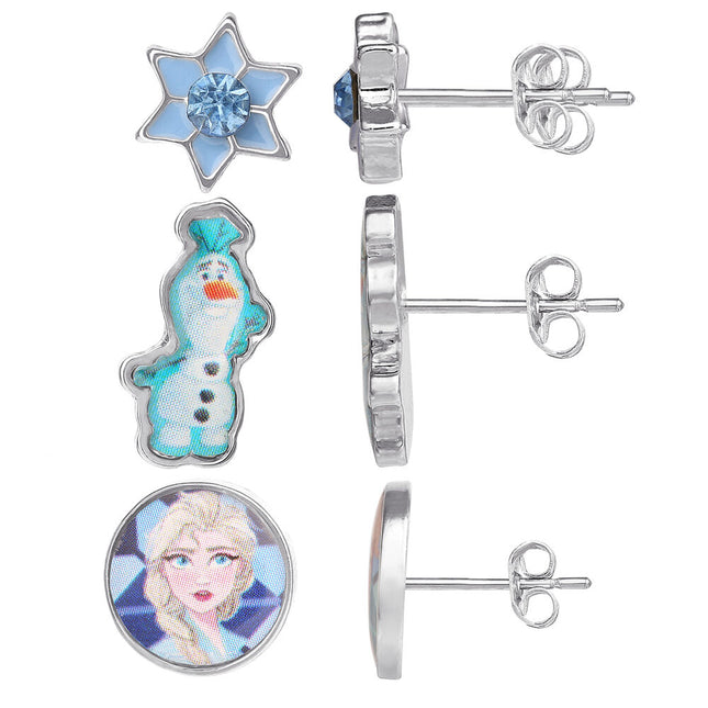 Set 3 pares de pendientes Frozen Disney
