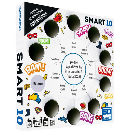 Expansion Superheroes Juego Smart 10 espanol