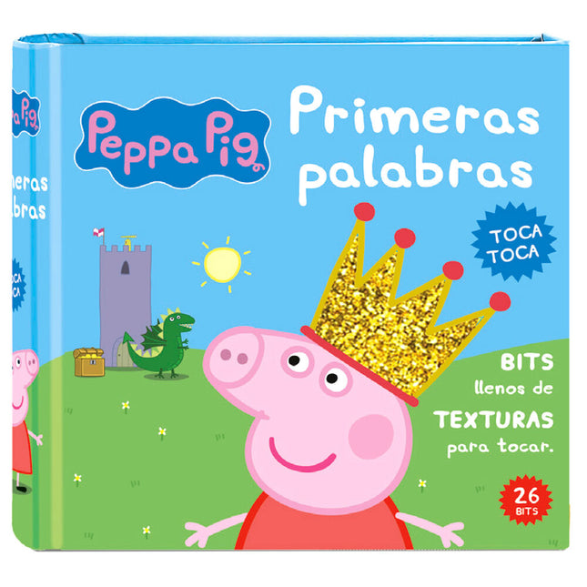 Bits Texturas Primeras Palabras Peppa Pig espanol