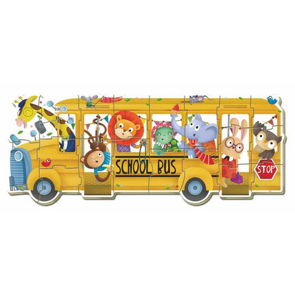 Puzzle School Bus 2 5pzs