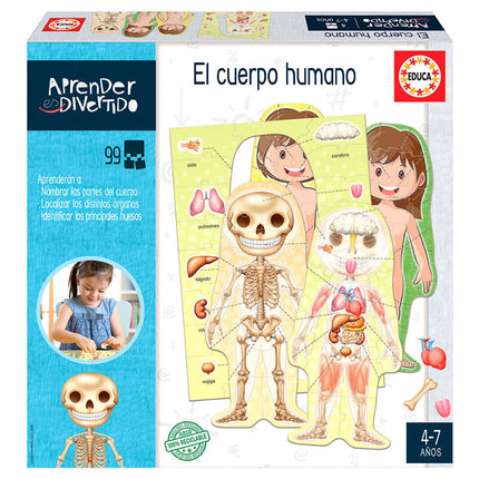 Spanish El Cuepro Humano espanol