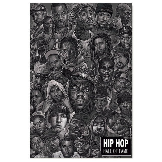 Poster Todas las Estrellas Hip Hop