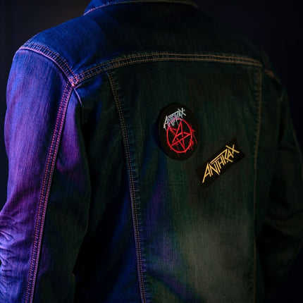 Set 3 parches Anthrax