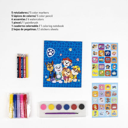 Set papeleria mochila Patrulla Canina Paw Patrol