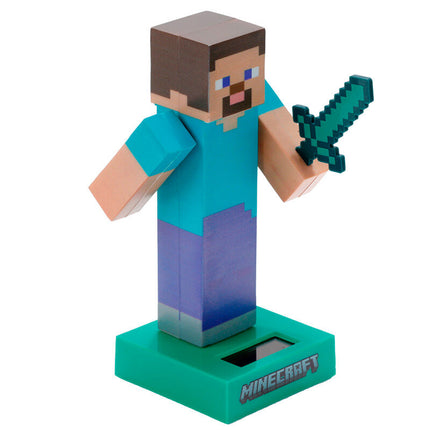 Muneco solar Steve Minecraft