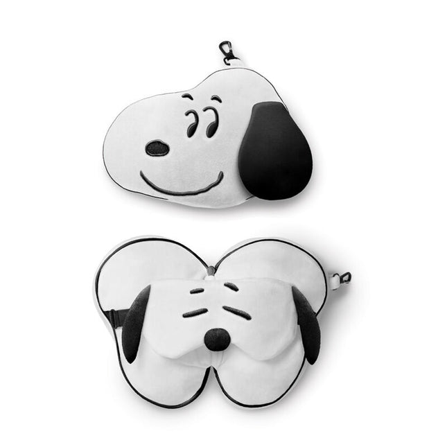 Almohada viaje antifaz Snoopy Relaxeazzz