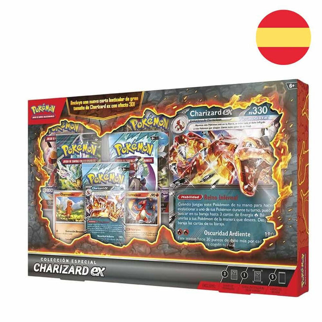 Blister cartas Charizard Pokemon espanol
