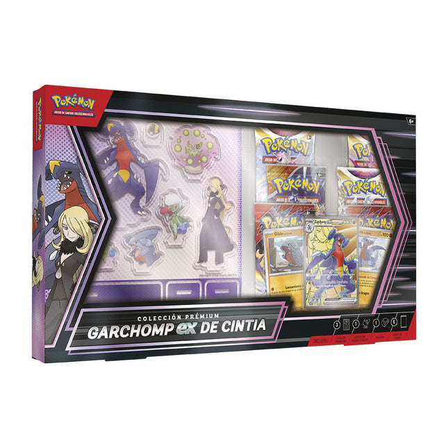 Blister cartas Garchomp ex de Cintia Juntos de Aventuras Pokemon espanol