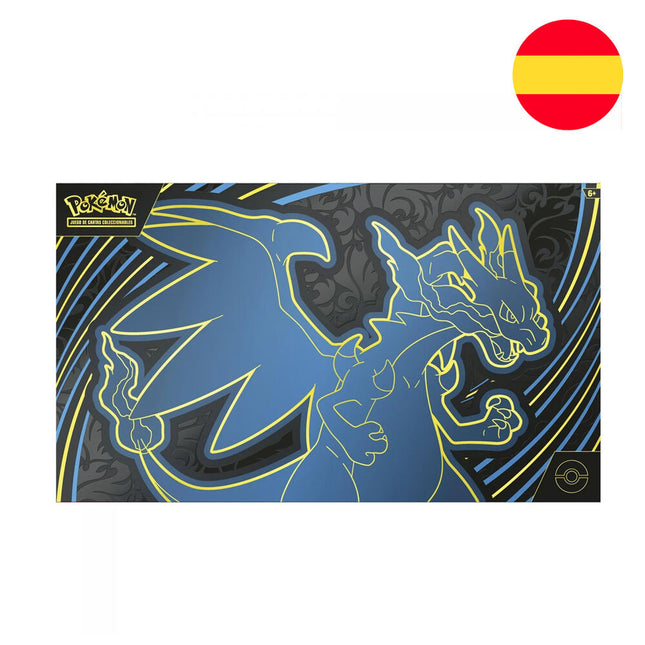 Estuche Ultra Premium cartas Mega Charizard X Pokemon espanol
