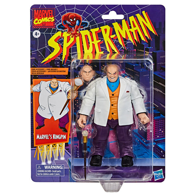 Figura Kingpin Spider Man Vintage Marvel Comics 15cm