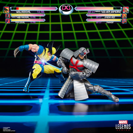 Blister 2 figuras Wolverine Silver Samurai Gameverse Marvel Legends 15cm