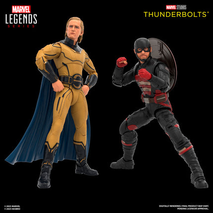 Blister 2 figuras John F Walker Sentry Thunderbolts Marvel Legends 15cm