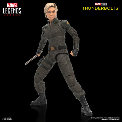Blister 2 figuras Yelena Belova Red Guardian Thunderbolts Marvel Legends 15cm
