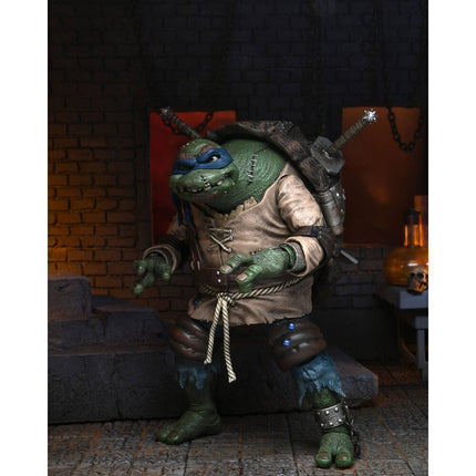 Figura Ultimate Leonardo As Hunchback Tortugas Ninja 18cm